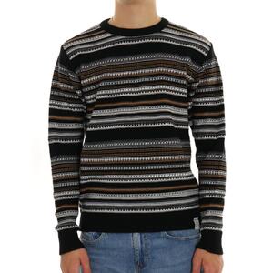 MAGLIA A RIGHE NERO